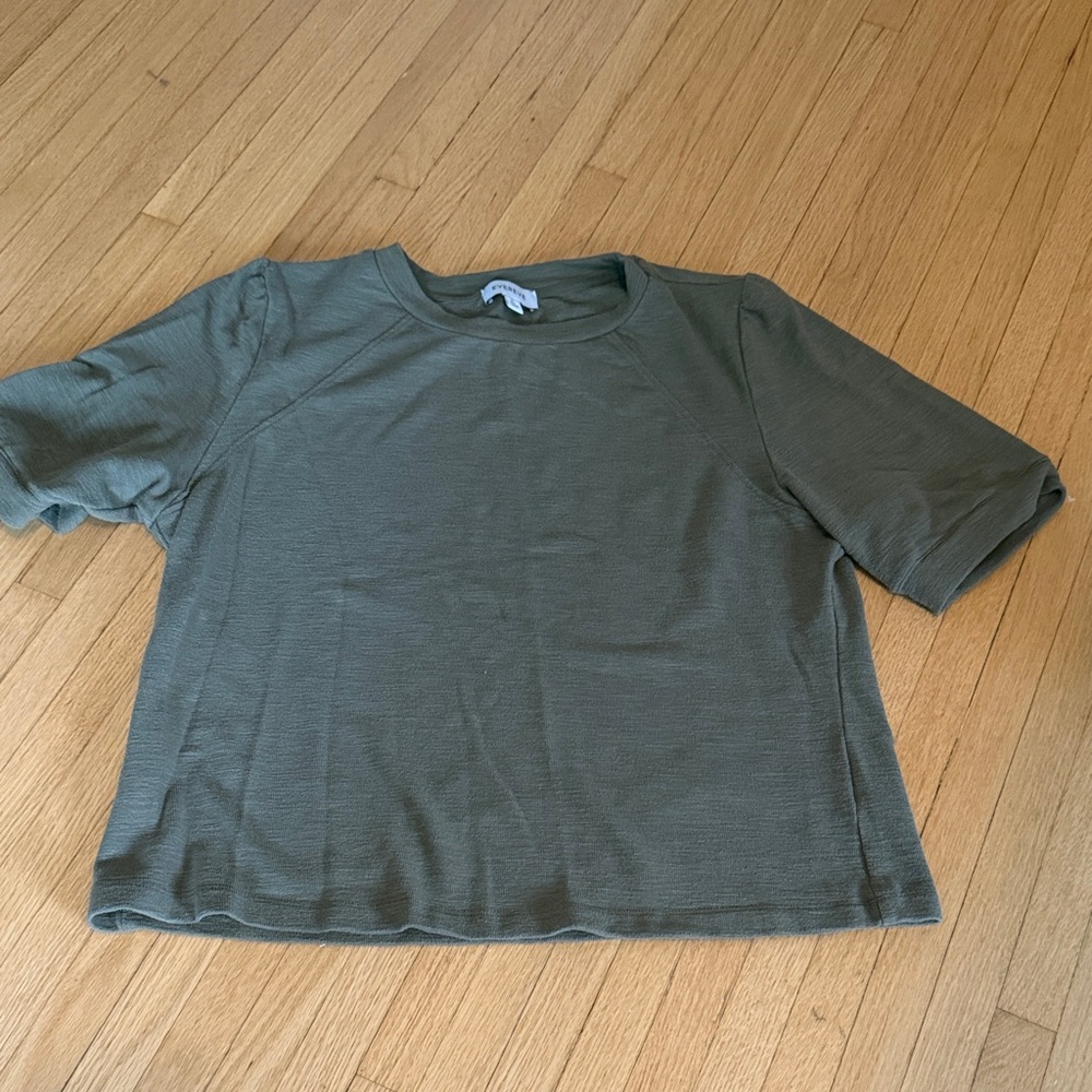 Evereve Sage Green Tee